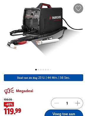 Plasmasnijder PARKSIDE PERFORMANCE® PPSK40 -40%