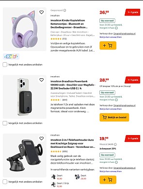 imoshion, Selencia & Accezz 1+1 gratis