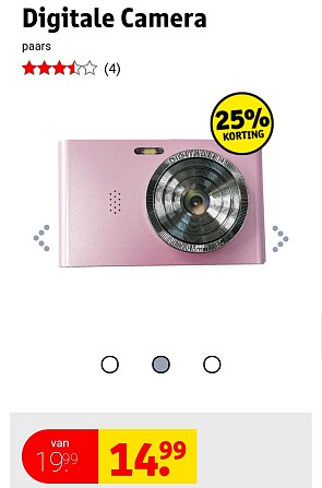 Digitale Camera paars