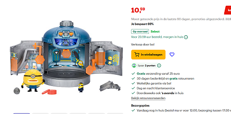 Minion fans? Nu met 69% korting