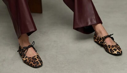 Luipaard ballerina's aan 18€!