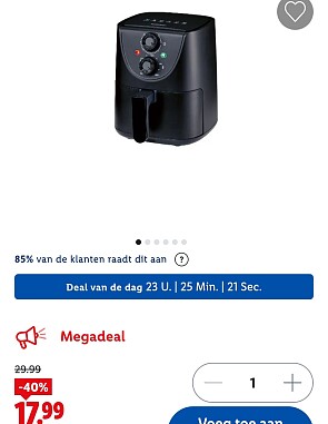 Airfryer -40%