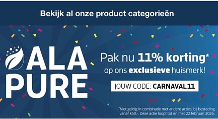 Afzuigkapfilters -11%