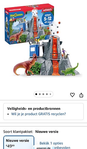 Schleich grote vulkaan expeditie