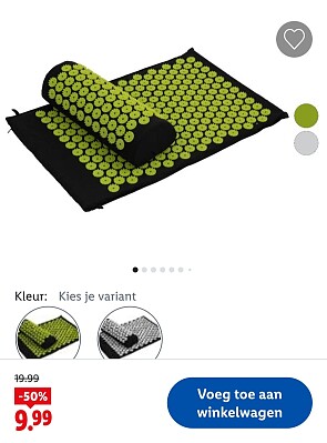 Acupressuurmat met hoofdkussen 5/5 (2) -50%