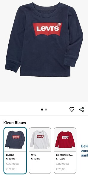 Levi's trui -50%