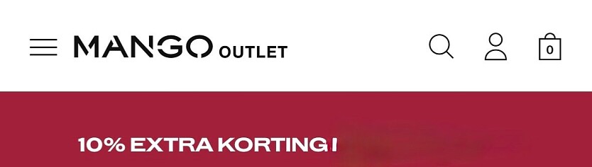 Kortingscode mango outletshop