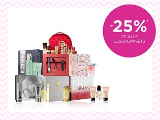 Actie op geschenksets