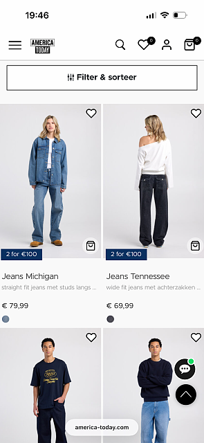 Jeans actie