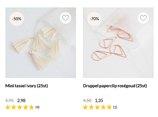 Tot -70% bij Weddingdeco.nl