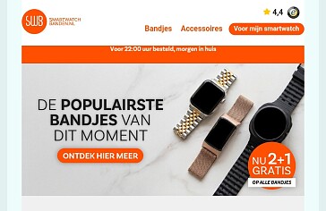 Smartwatchbanden 2 + 1 gratis