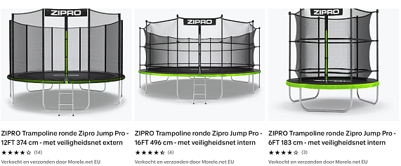 Top deals op trampolines