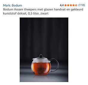 Bodum theepers
