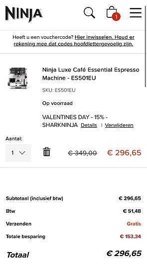 Ninja Luxe Café Essential Espresso Machine