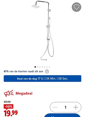 Image of regendoucheset