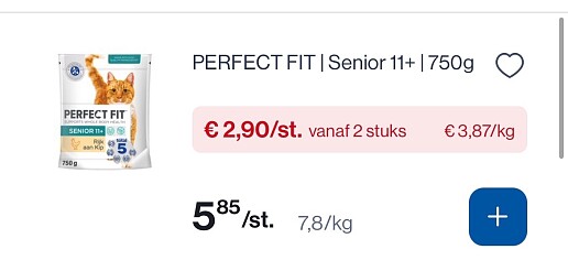 Perfect fit en Sheba -50%