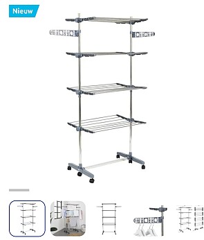 Wasrek voor 24,95€ bij Action