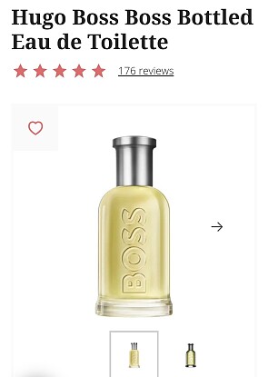 Hugo Boss bottled 50ml