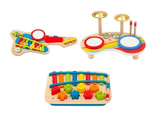 Dagdeal: Lupilu® houten muziekinstrumenten -50%