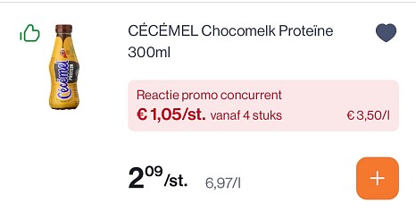 Cecemel proteïne 300 ml -50%