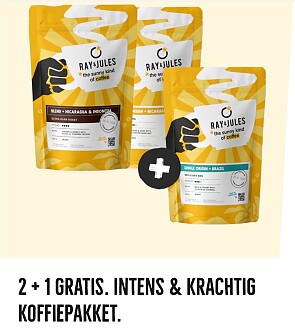 Ray&Jules 2+1 gratis -34%
