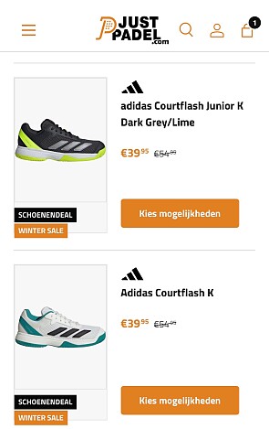 Schoenen weekdeal
