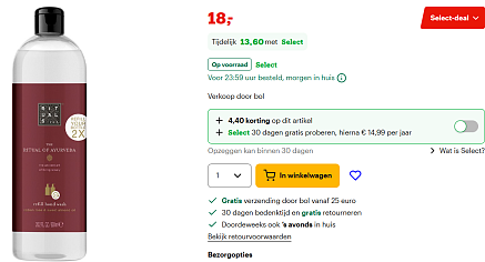 The Ritual of Ayurveda handzeep navulling
