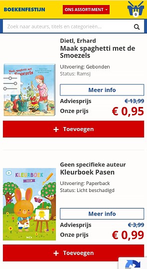 Boekenfestijn tot wel 90% korting