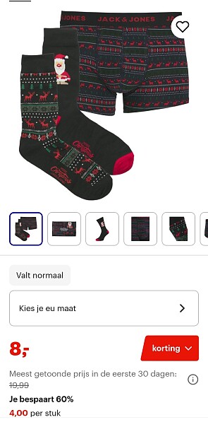 Jack&Jones giftbox maat S -60%