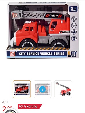 City service ladderwagen -60%