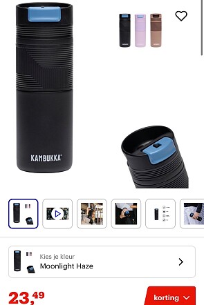 Kambukka Cabo Grip Thermosbeker 500 ml