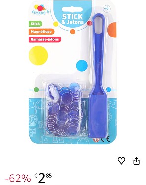 Magnetische chips met stick