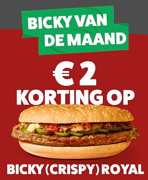 Bicky van de maand