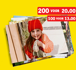 Actie fotoafdrukken Kruidvat