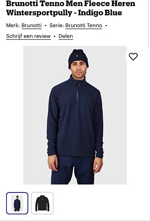 Brunotti Fleece Tenno indigo