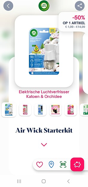-50% air wick starterkit