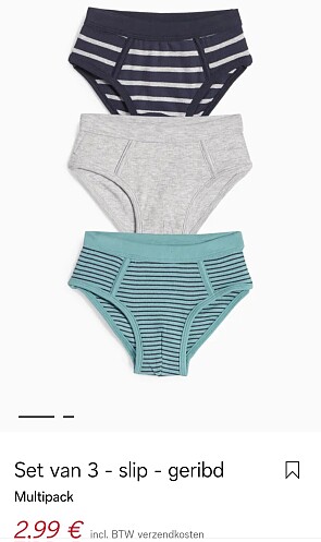 Multipack set van 3 slip -62%