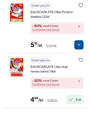 Eau ecarlette decolor stop in promo + coupon