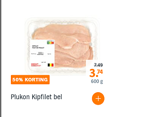 Kipfilet aan top promo bij Albert Heijn