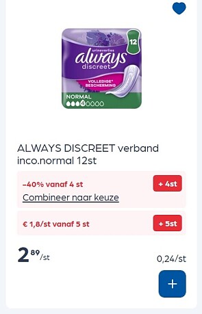 Image of maandverband