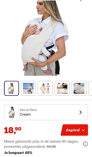 Deryan Nova Draagzak -46%