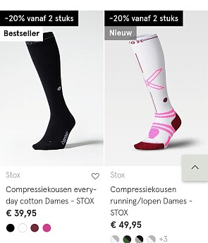 20% korting op Stox!