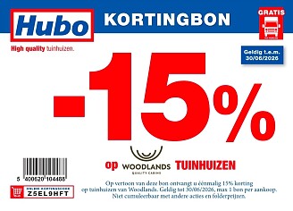 Woodlands tuinhuizen -15%