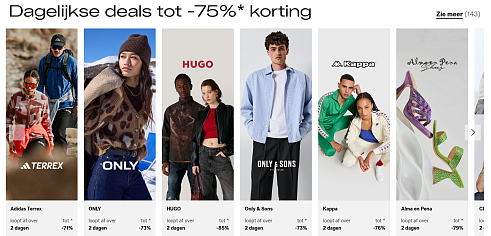 10% extra korting bij Zalando Lounge