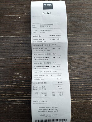 Stockverkoop zeb in Aalst €5 per broek