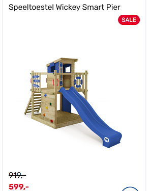 Tot -60% op speeltoestellen Wickey