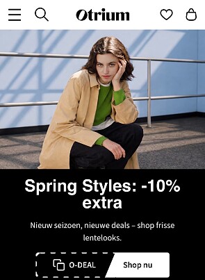 Otrium -10% extra korting