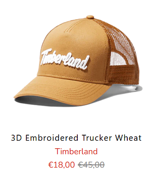 Tot 70% korting op Timberland