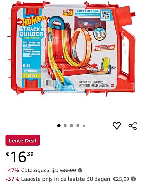 Hot wheels track builder -47%