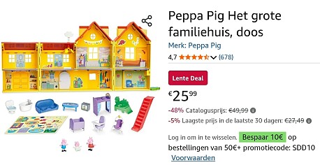 Peppa Pig Het grote familiehuis